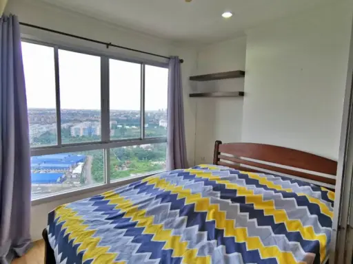Selling Lumpini Ville Chaengwatthana Pakkret, river view, ready to move in. Whoever is looking for it, get it. Don't wait.