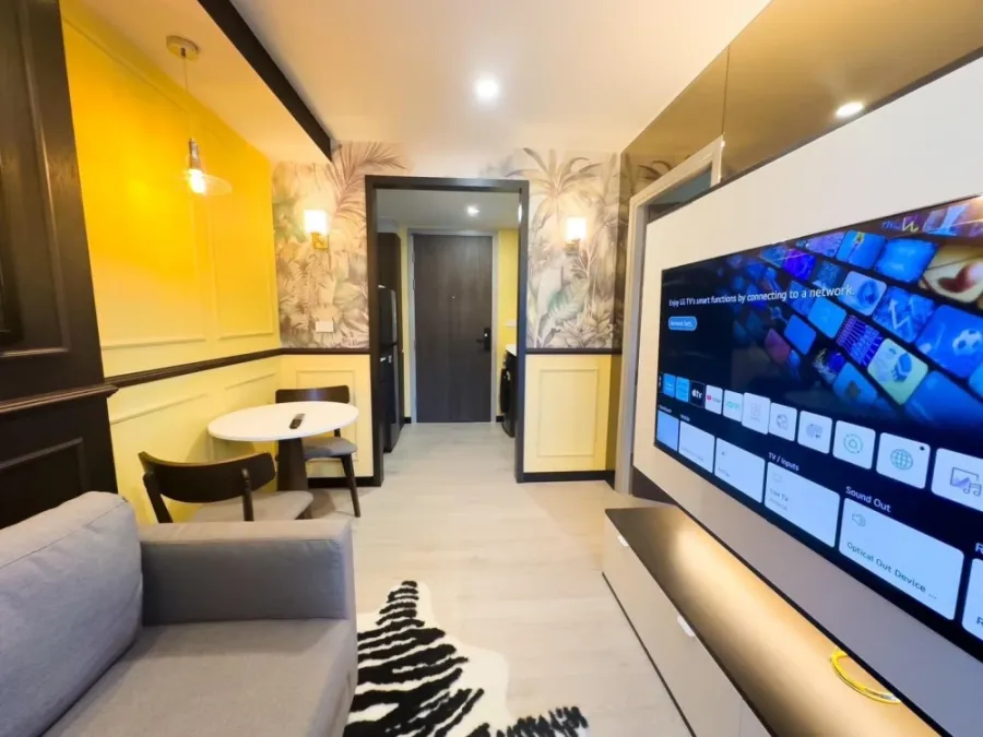 ให้เช่า Nue Cross Khu Khot Station แต่ง Build In Luxury style แต่งสวย function เพียบ จองเลย