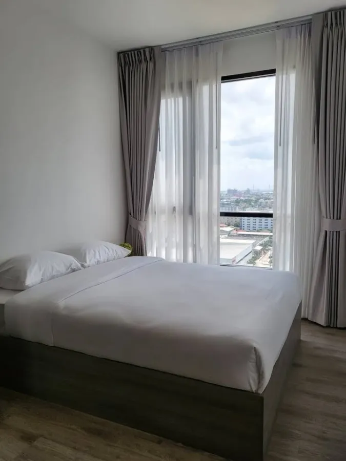 ให้เช่า Knightsbridge สุขุมวิท – เทพารักษ์ ห้องพร้อมอยู่ ชั้น 16 ได้วิวสูง ครบจบที่นี่ รีบมาจองเลย