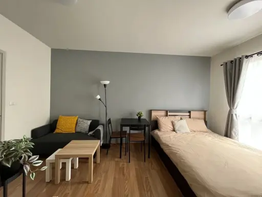 ปล่อยเช่า Unio Sukhumvit 72 ชั้น 2 ห้อง STUDIO ตกแต่งคุมโทน น่าอยู่สุดๆ ราคาดีมาก ไม่จองพลาดสุดๆ