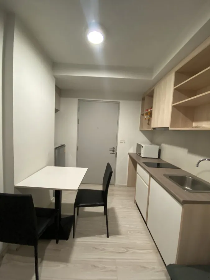 For rent!! Condo My Story Ladprao 71, 2nd floor, Building B, good condition room, fully furnished, ready to move in, don't miss it!!