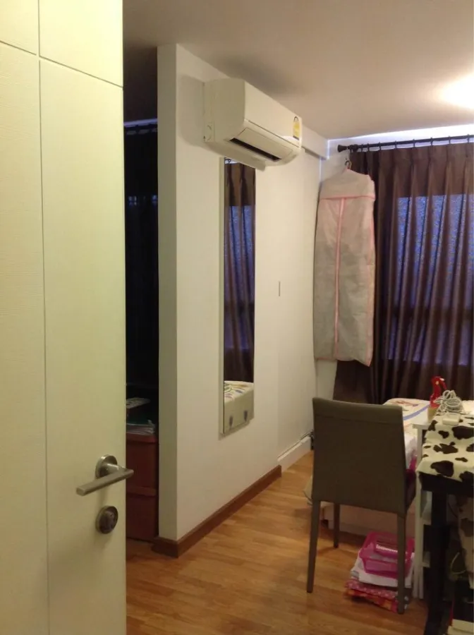 For sale, for rent, The Trust Condo, Nakhon Pathom, green area view, very comfortable, fully furnished, this price is a must hurry.