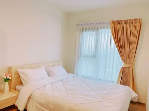 For rent THE BASE Phetchaburi-Thonglor, 17th floor, city view, fully furnished, reserve now.