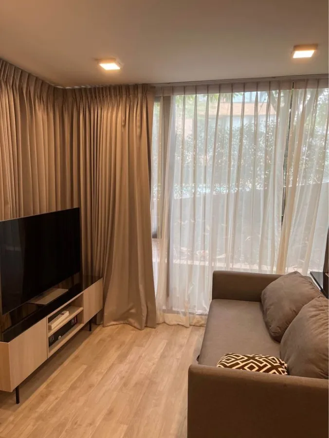 Sale Quintara Arte Sukhumvit 52, 2nd floor, spacious room with nice and stylish decoration. If you can't make a reservation, hurry up.