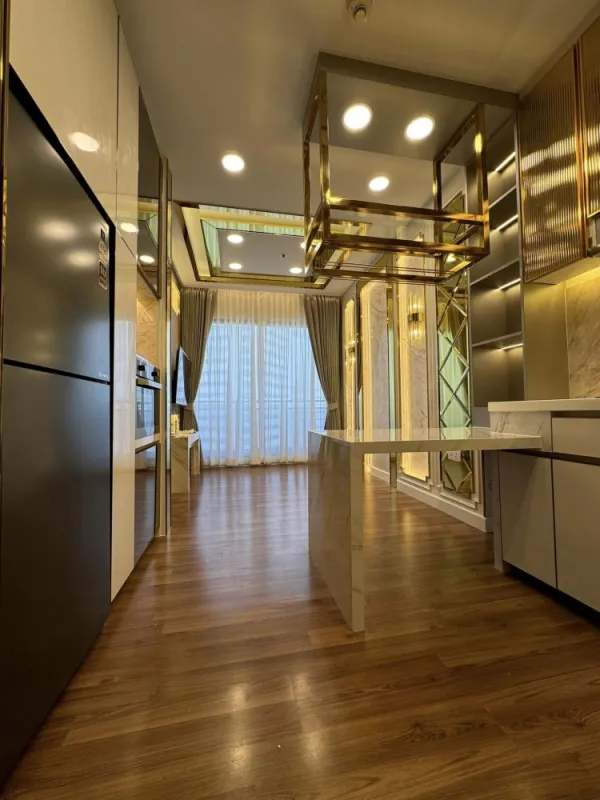 ให้เช่า คอนโด ไอวี่ แอมพิโอ ห้องเเต่งสไตล์ Modern luxury บิ้วอินท์จัดเต็ม บอกเลยว่าคุณต้องไม่พลาด
