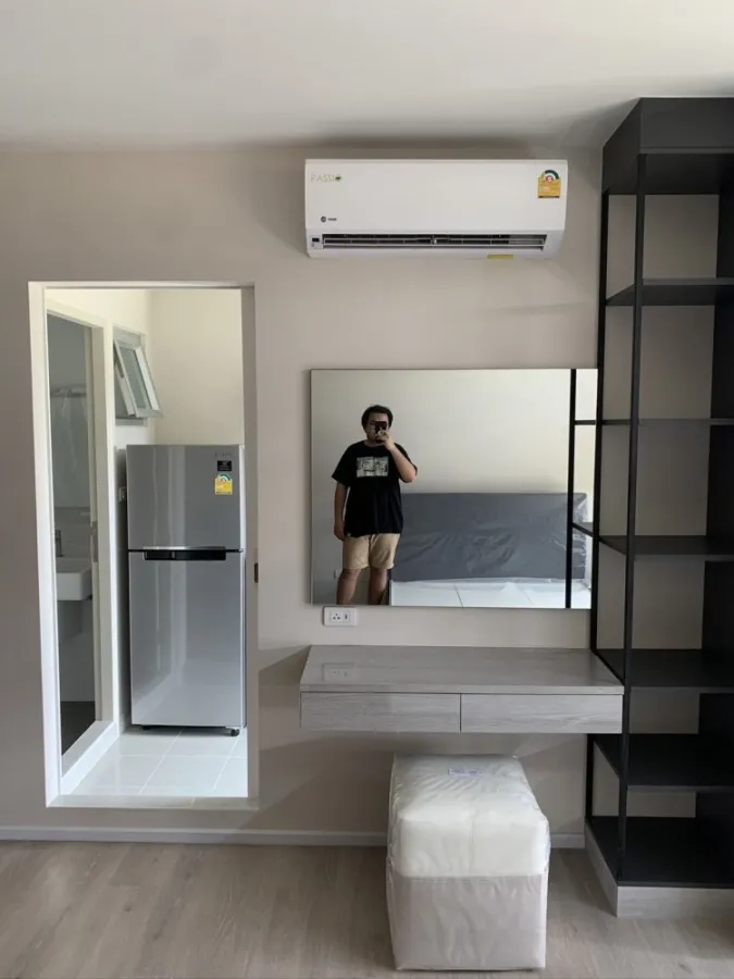 ให้เช่า D condo campus dome rangsit phase3 ห้องสตูดิโอ ชั้น 4 ราคาไม่แรง รีบมาจับจองเลย