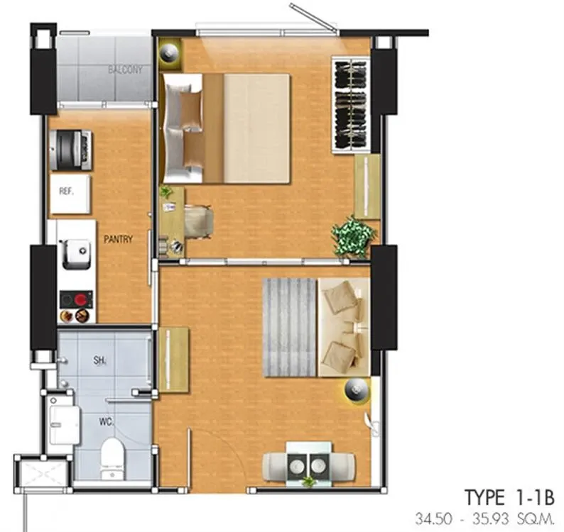 ขาย CASA CONDO รัชดา-ท่าพระ Furniture และเครื่องใช้ไฟฟ้าครบครัน ตกแต่งพร้อมอยู่ จองเลย