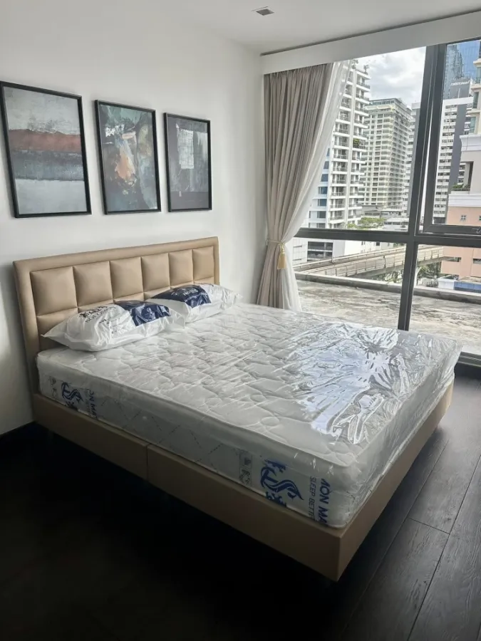 ให้เช่า!! คอนโด ไอดีโอ คิว พญาไท ห้องสวยเพิ่ง Renovated เสร็จ เฟอร์นิเจอร์ครบ พร้อมเข้าอยู่ จองเลย!!