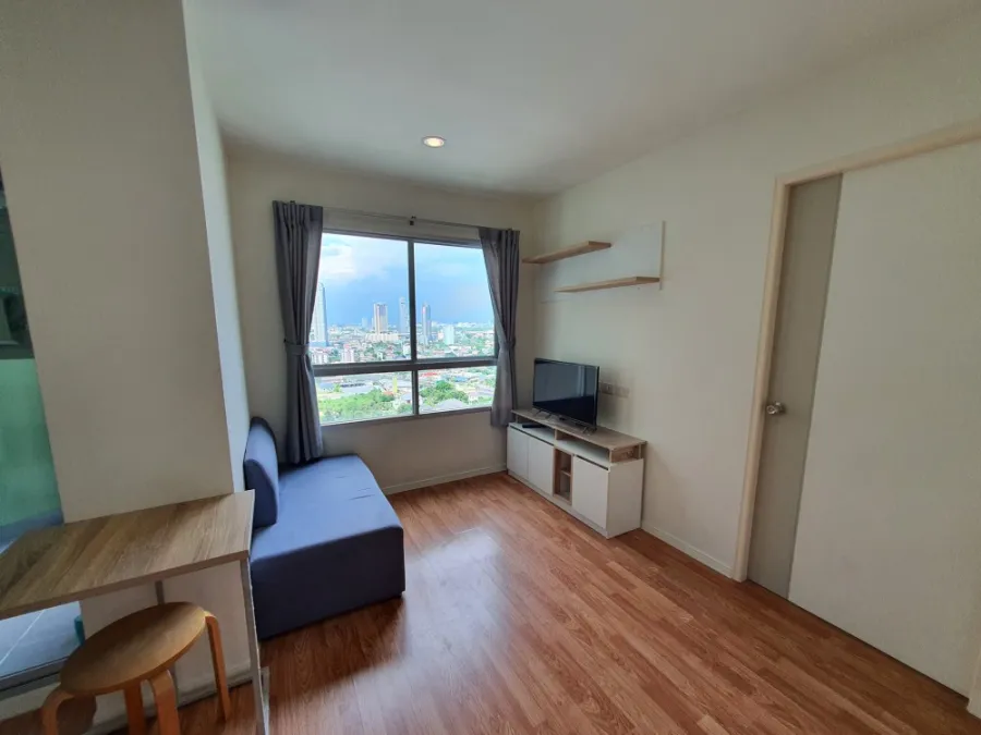 For Rent Lumpini Ville Nakhon In Riverview, big room, beautiful view, corner room, very private. Hurry up to reserve.