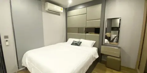 ให้เช่า คอนโด คิว ชิดลม-เพชรบุรี ชั้นสูง วิวดี ตกแต่งครบ พลาดไม่ได้แล้ว