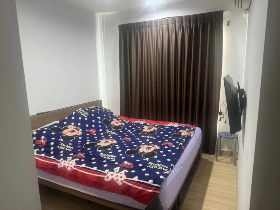 For sale or rent: The Niche Mono Ratchavipha, 22nd floor, fully furnished room, just carry your bag and move in immediately. Hurry and reserve now