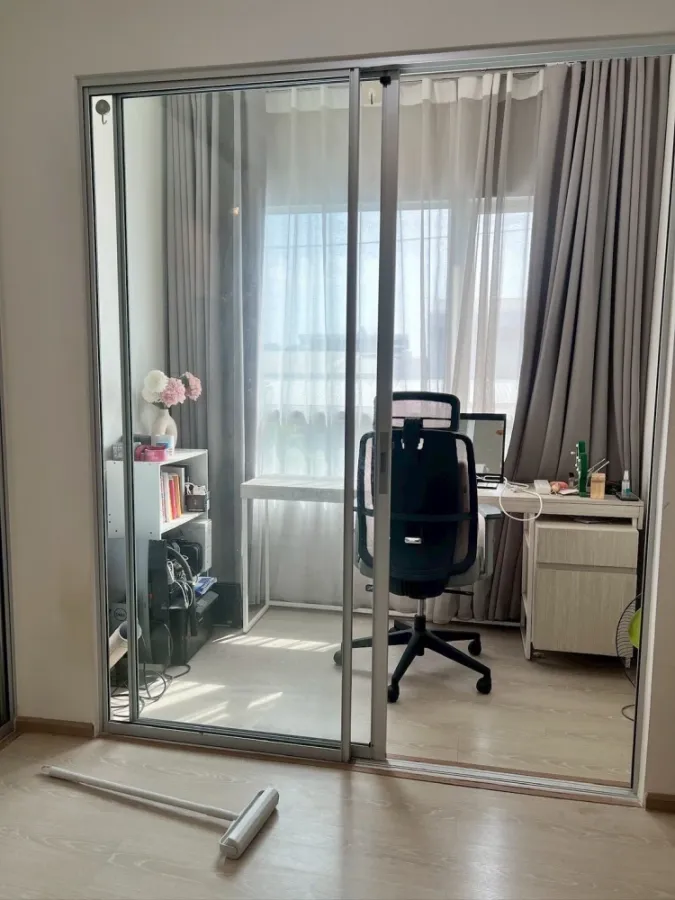 ให้เช่า Niche Mono สุขุมวิท-ปู่เจ้า แบบ One Bedroom Plus (มีห้องเอนกประสงค์) ห้องเงียบ สงบ คนไม่พลุกพล่าน ต้องจอง