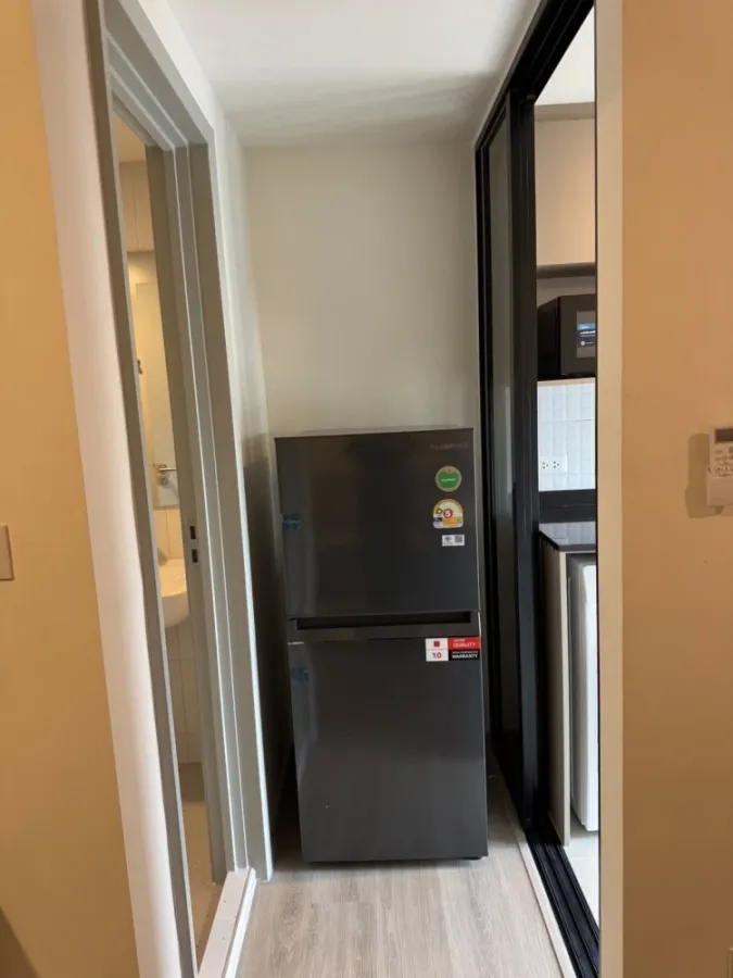 For rent: The Origin Sukhumvit - Praksa. A lovely unit on the 12th floor, fully furnished. Just bring your suitcase and move in!