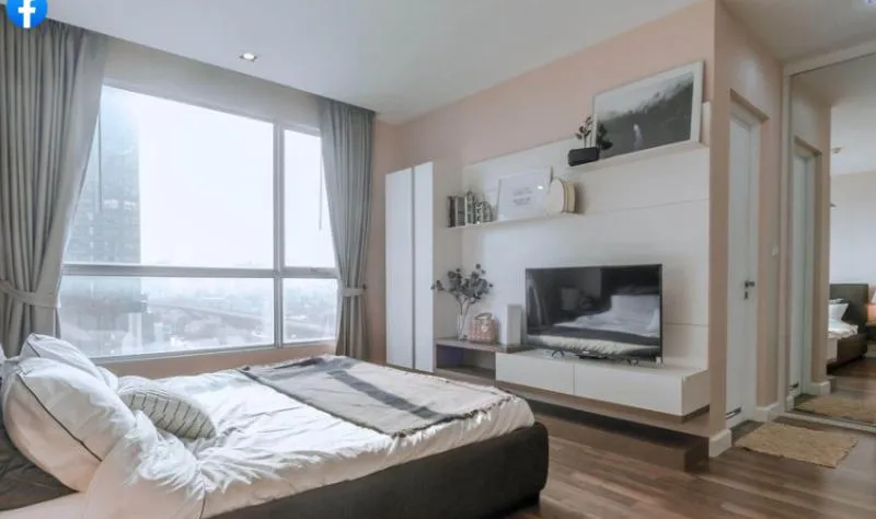 ให้เช่า The Room Sathorn-Taksin ห้องมุม มีความเป็นส่วนตัว ห้องใหม่ ตกแต่งน่ารัก น่าอยู่สุดๆ รีบเลยๆ
