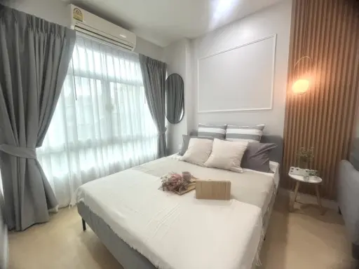 ขาย Ease Ratchada วิวไม่บล็อค ห้องตกแต่งน่าอยู่ กรุผนังทั้งห้อง อย่ามัวแต่มองรีบจองเลยจร้า images