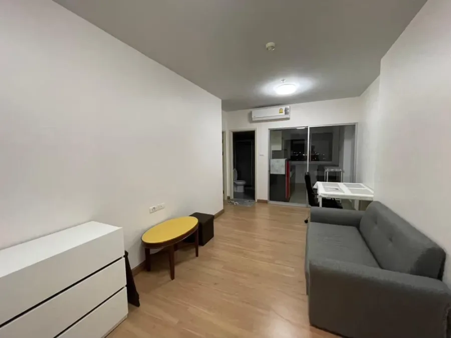 For rent, Supalai City Resort, Phra Nang Klao Station - Chao Phraya, spacious room, view of the Chao Phraya River, reserve now.