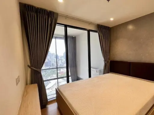 For rent!! Condo Maru Ekkamai 2 Duplex room, 29th floor, fully furnished, ready to move in, don't miss it!!