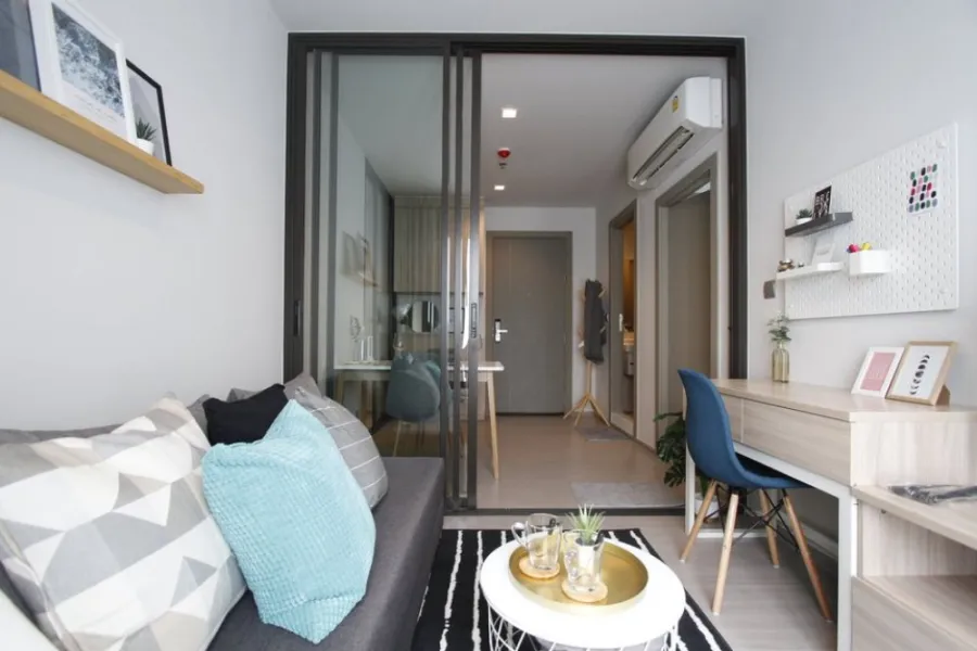 ให้เช่า Life Asoke-Rama 9 ห้องสวยใหม่แกะกล่อง ตกแต่งแนวมินิมอล รู้สึกอบอุ่นสุดๆ ห้องนี้ห้ามพลาด