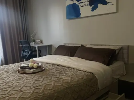 For rent: Onyx Phahonyothin, 12th floor, city and pool view, fully furnished, very livable. Book now! images
