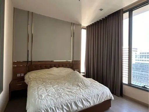 For rent The Esse Asoke 2 bedrooms, 2 bathrooms, 18th floor, GMM view, no buildings blocking it, hurry up and reserve it, don't scroll past. images
