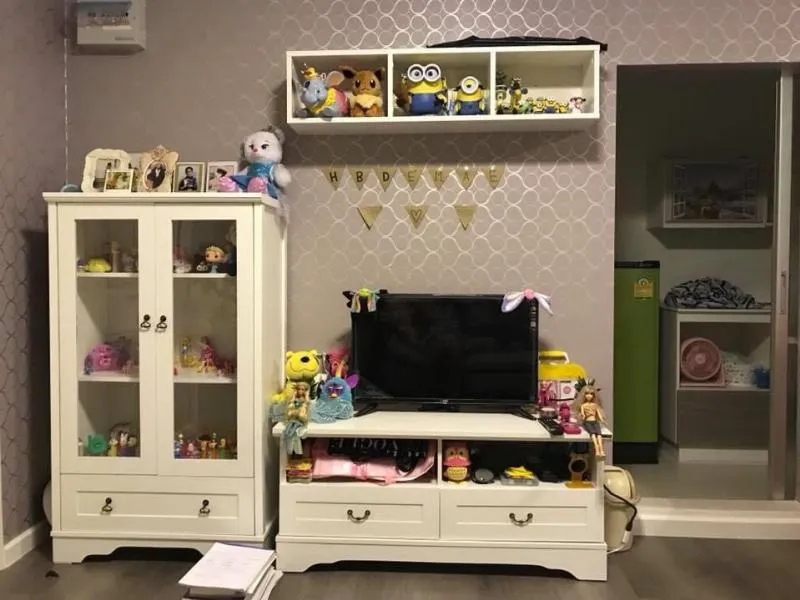 Urgent for rent !! D Condo Campus Resort Bangna, beautiful room, fully furnished, ready to move in, book now !!