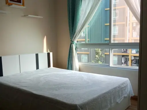 Sale Plum Condo Paholyothin 89, corner room Good view, no building to block the room, not hot, fully furnished, book now images