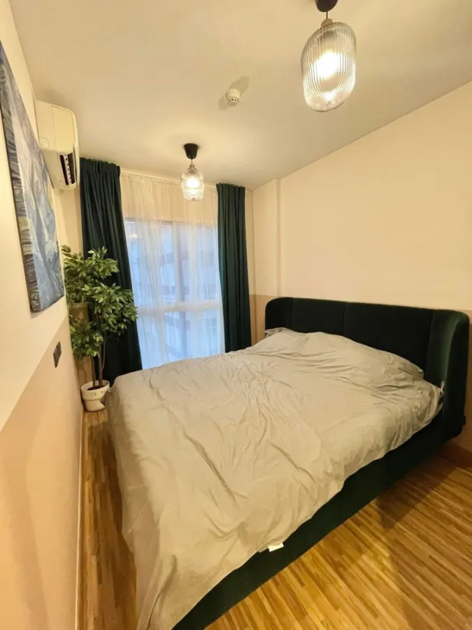 For sale, The Iris Bang Yai, 4th floor, spacious room, beautifully decorated, ready to move in immediately, hurry up and buy it, don't want to miss it