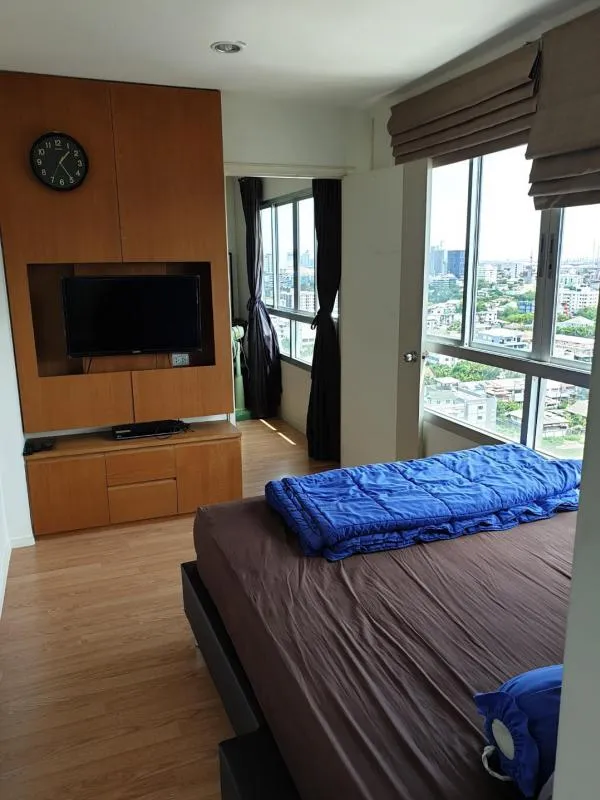 Condo for Sell / rent Lumpini Ville Sukhumvit 77, beautiful room, excellent view, fully furnished, near BTS, suitable for investment, do not miss it.