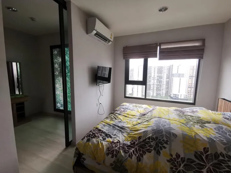 For sale, for rent!! Life Pinklao Condo, 19th floor, fully furnished, great price, don't just look, hurry up and book now!!