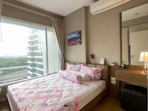 Condo for rent, The Saint Residences, Chatuchak View fully furnished room It's very beautiful. Book now. Urgent.