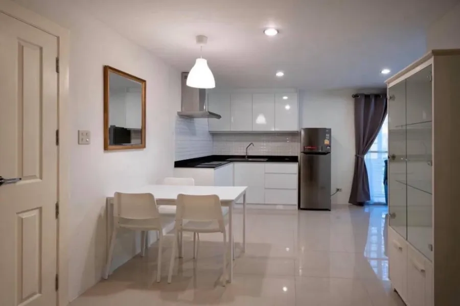 For rent: The Waterford Rama 4, 2 bedrooms, spacious living area, fully furnished and equipped with all amenities. Don't miss out!