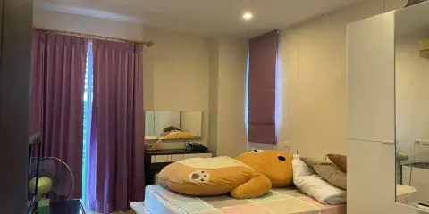 ขาย แฮปปี้ คอนโด ลาดพร้าว 101 ห้องแต่งผนังสวยๆน่านอน เฟอร์นิเจอร์ปังๆ หิ้วกระเป่าใบเดียวเข้าอยู่ได้
