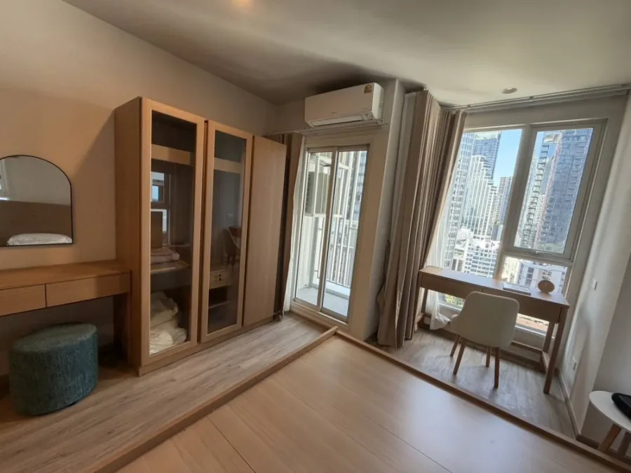 For rent: Culture Thonglor, 14th floor, corner room, fully furnished, reserve now, hurry!