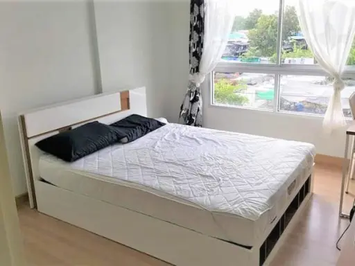 ห้องสวยมาแล้วจ้าา ให้เช่าคอนโด เดอะนิช ไอดี ลาดพร้าว-วังหิน ครัวปิดริมระเบียง เฟอร์ครบพร้อมอยู่
