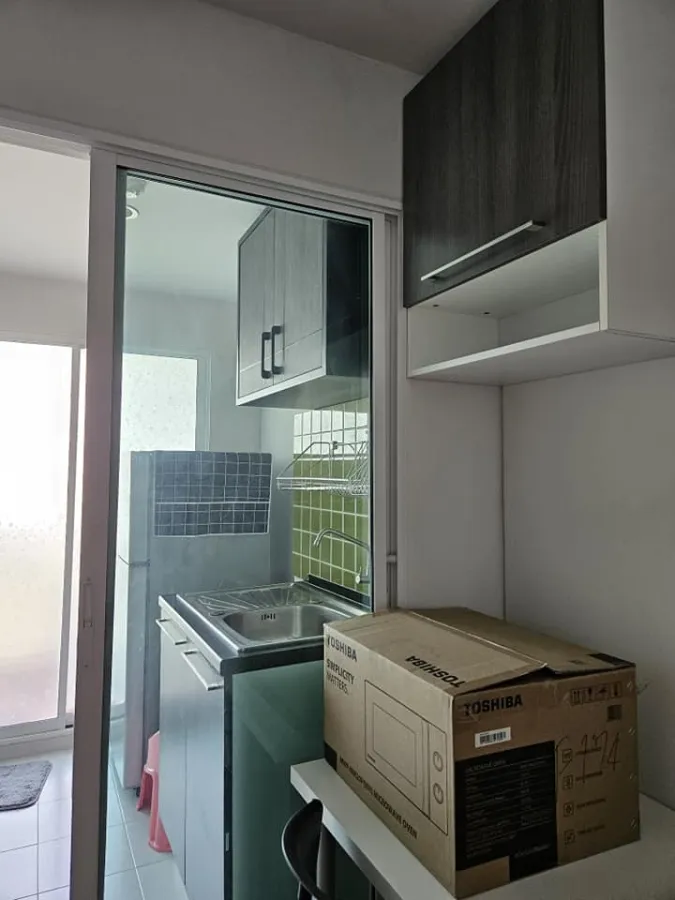 Condo for rent, Regent Home 25 Tiwanon, separate rooms. Affordable price Hurry and reserve quickly before you miss out.