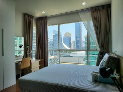 For rent: The Address Chidlom, 24th floor, corner room, comes with complete decorations. Book now before you miss out.