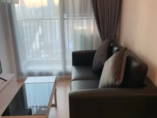 For rent: The Tree Sukhumvit 71, corner room, 31st floor, Thonglor view, north facing. Come and reserve now. Don't miss out!