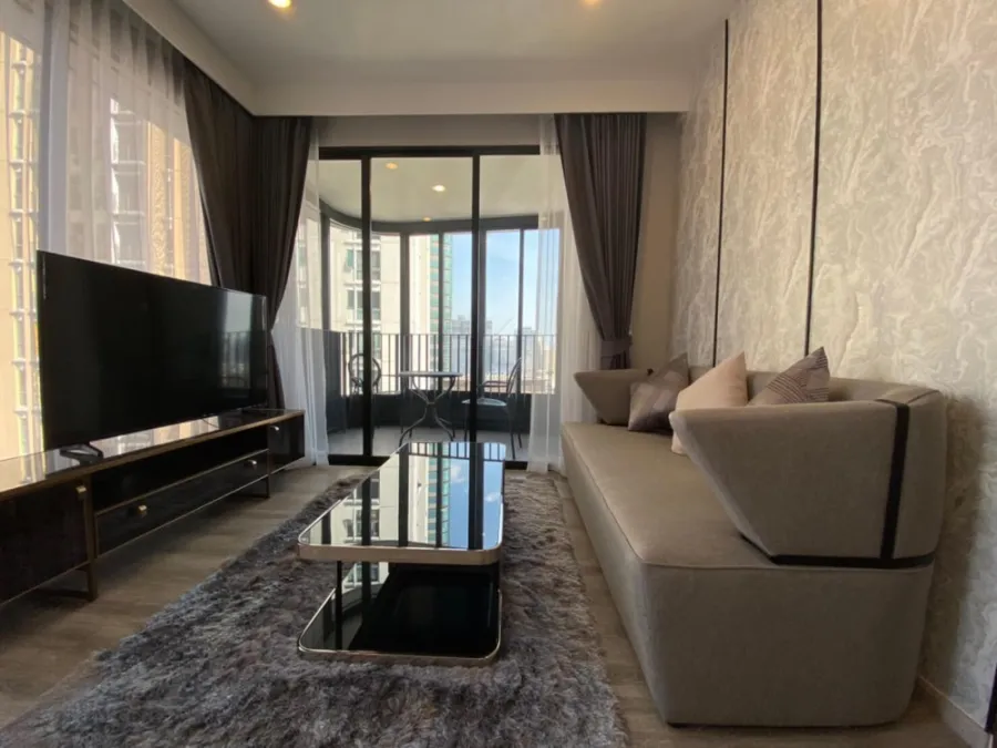 Condo for rent, ideo mobi Asok, elegantly decorated room, looks expensive, inside a good built-in Don't be afraid to look. Hurry up to reserve.
