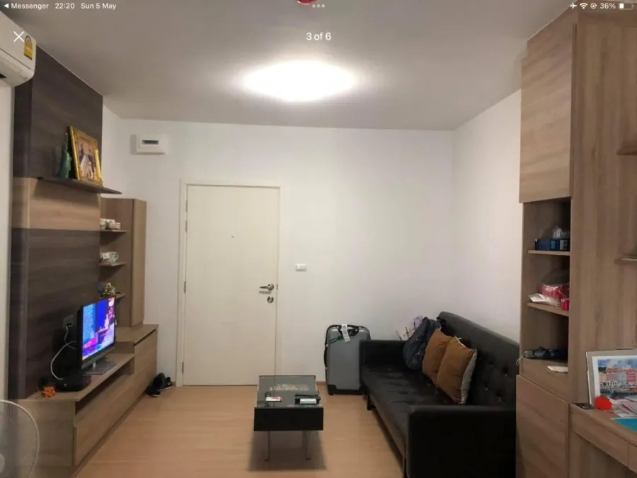 For sale or rent, Unio Charan 3 floors, 6 STUDIO rooms, comes with full Buit-In furniture, hurry up and own it.
