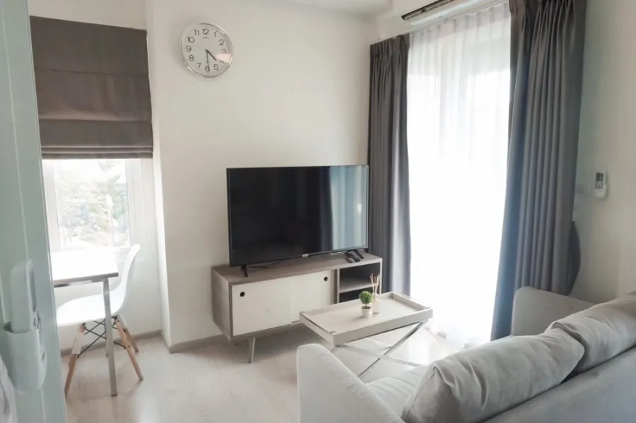 For rent Chapter One Eco Ratchada Huai Khwang Nice room with full facilities, good price, must be here