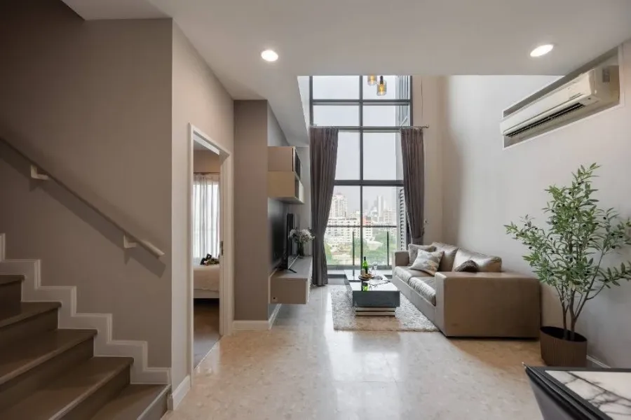ขาย The Crest Sukhumvit 34 ห้องพร้อมอยู่ ชั้นสูง เฟอร์พร้อม จองเลยด่วนๆๆ