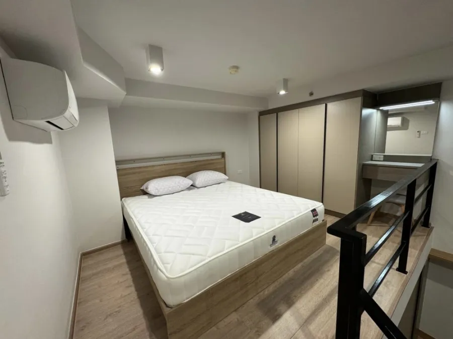 คอนโดให้เช่า Ideo Rama 9 - Asoke ห้อง Hybrid Studio Duplex แต่งพร้อมอยู่ บอกเลยว่าห้ามพลาดเด็ดขาด