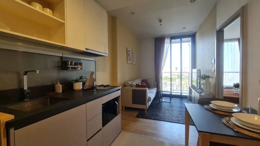 For rent!! Condo Oka House Sukhumvit 36, beautifully decorated room. Fully furnished, ready to move in, hurry and reserve now!!
