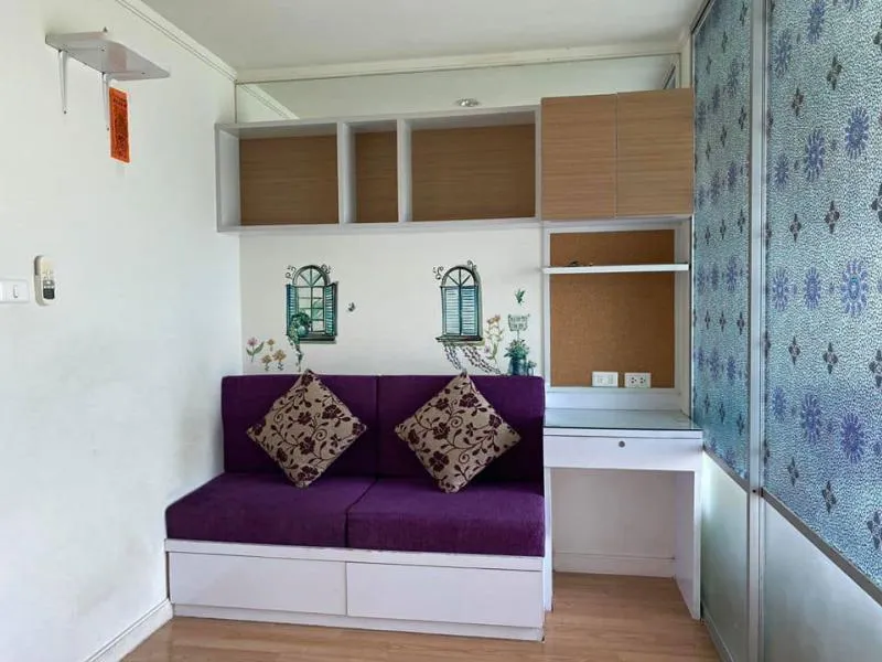 Hurry! Condo for rent, Lumpini Ville Chaengwattana-Pak Kret, 18th floor, beautiful room, good central area, don't miss it!!