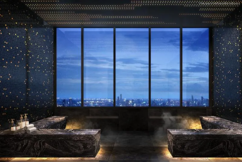 Condo sales down Knightsbridge Prime On Nut 2 bedrooms, 2 bathrooms, rare room, private items, beautiful views, urgently book !!