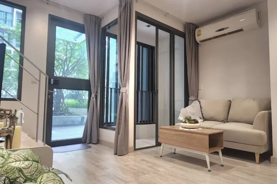 Urgent sale! Ideo Mobi Rama 9 condo, spacious rooms with ample living space, amazing price. Book yours today!