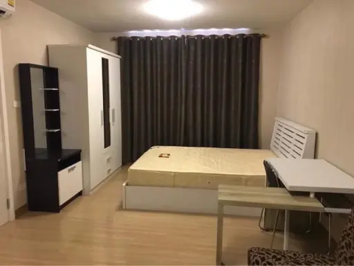 Condo for rent, Plum Condo, Phahon Yothin 89, size 28 sq.m., wide room, plus everything is complete, rent it immediately