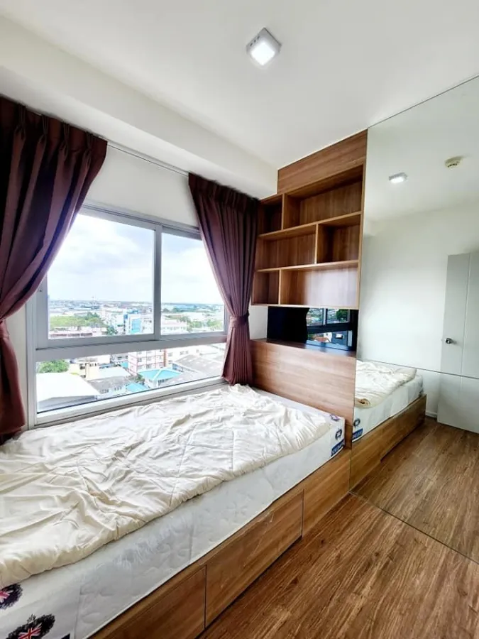 For rent: Notting Hill Sukhumvit-Phraeksa, open view, fully furnished, lots of storage space, urgent