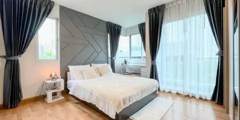 ขาย ให้เช่า ศุภาลัย ซิตี้ รีสอร์ต รัชดา-ห้วยขวาง ห้องโทนสีขาวเทา สวยน่าอยู่ เฟอร์ฯจัดหนัก ห้ามพลาด