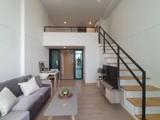 ให้เช่า Knightsbridge Tiwanon ห้อง DUPLEX แต่งสวย สไตล์มินิมอล น่าอยู่สุดๆ ไม่จองคือพลาดมาก